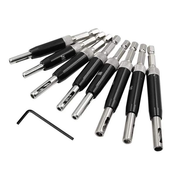 Long-Lasting Maxbell 8Pcs Woodworking Tools Hinge drill bit for Woodworking Hinges Professionals Reusable