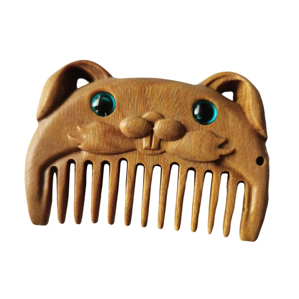 Casual Maxbell Wood Hair Combs Beard Comb Multi Functional Portable Women Men Gift Handmade Rabbit Authentic