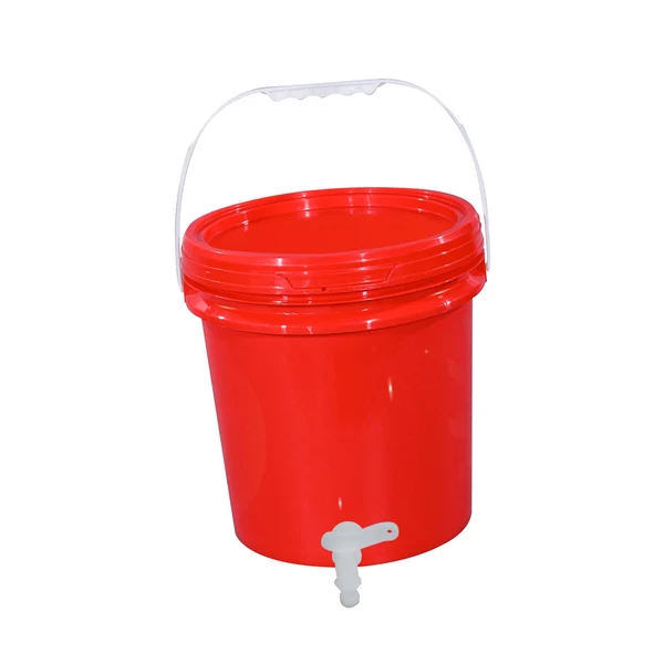 Dependable Maxbell Water Storage Carrier 10L with Faucet Water Jug for Drinking Outdoor Tea Set Red Elegant