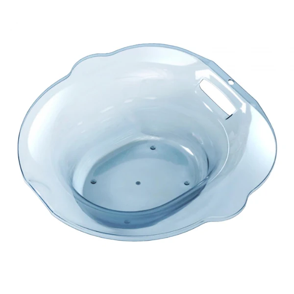 Long-Lasting Maxbell Sitz Bath Basin for Toilet Wider Seating Area Hip Bath for Elderly Women Men Blue Crafted