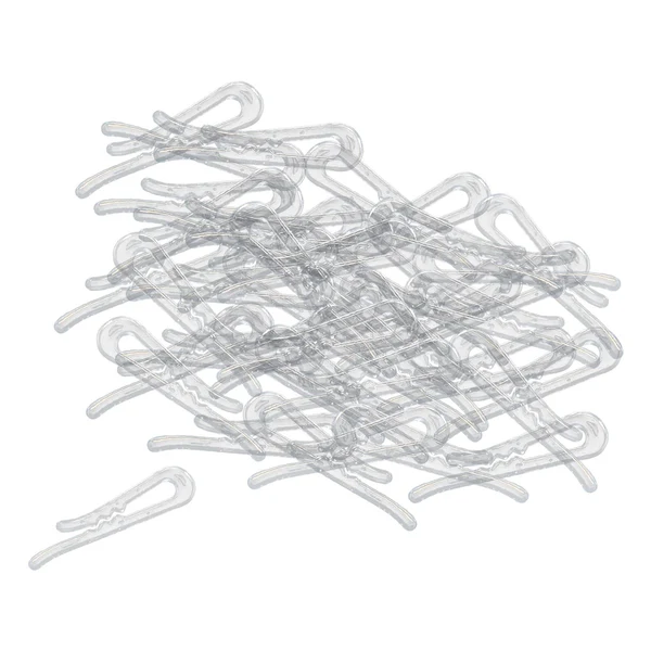 Modern Maxbell 200Pcs Shirt Clips Sock Skirts Cloth Clip Transparent Plastic Alligator Clip Square Toothed 40mm Long-Lasting