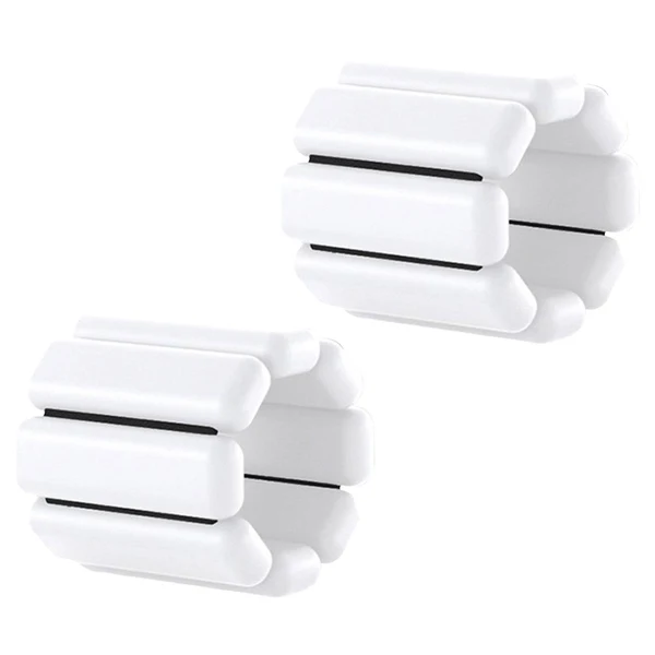 World-Class Maxbell 2x Wrist Weights Arm Weights Set for Adults Kids Women Men Strength Training White 1Pound Dependable