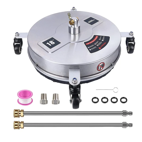 Smooth Maxbell Pressure Washer Surface Cleaner Nozzle Rotary for Cleaning Indoors Sidewalks Long-Lasting