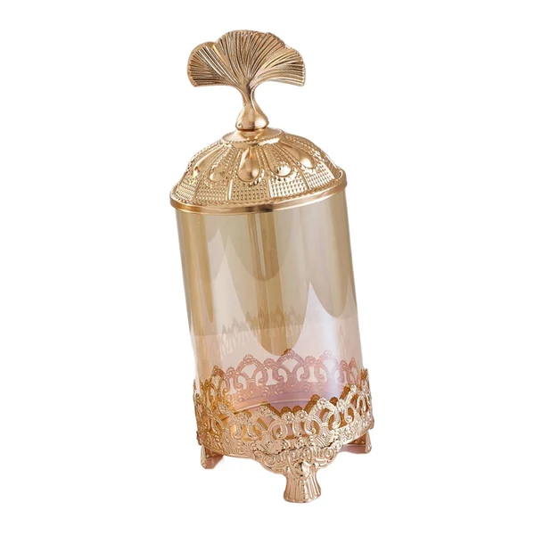 Efficient Maxbell Candy Dishes Cookie Jar Creative Elegant Candy Jar for Living Room Desk Home M Sophisticated
