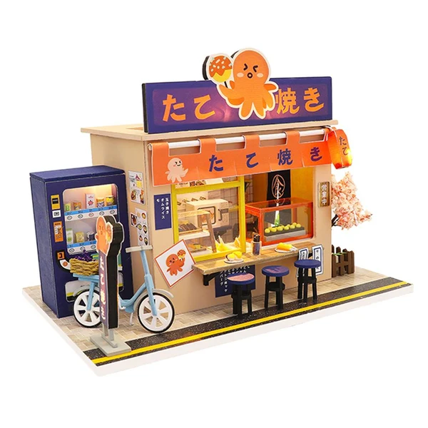 Consistent Maxbell Handicraft DIY Mini Doll House Hand-assembled Model Cottage No Dust Cover Clean