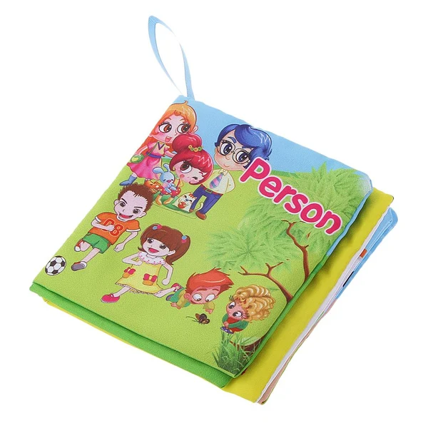 Versatile Maxbell Baby Person Theme Cloth Cognize Book Kid Children Intelligence Development Toys Advanced