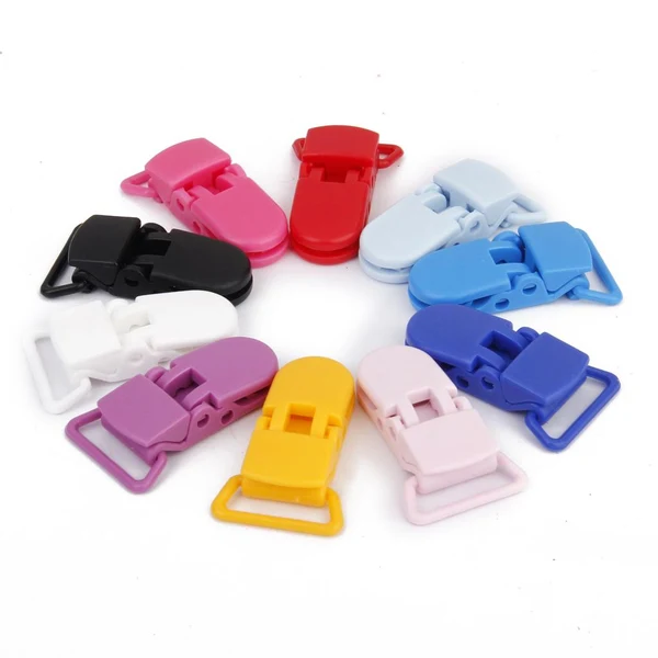 Reliable Maxbell Resin Pacifier Holder Badge Craft Dummy Clips 39x16mm 10pcs Mixed Color Green