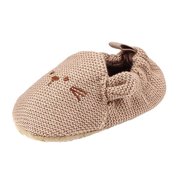 Secure Maxbell Unisex Baby Kids Crib Shoes Knitted Cotton Casual Prewalker Shoes 13cm Mouse Lightweight