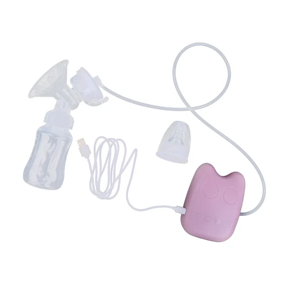 User-Friendly Maxbell Electric Advanced Breastpump Baby Infant Bottle Feeding With USB Single Pink Refined