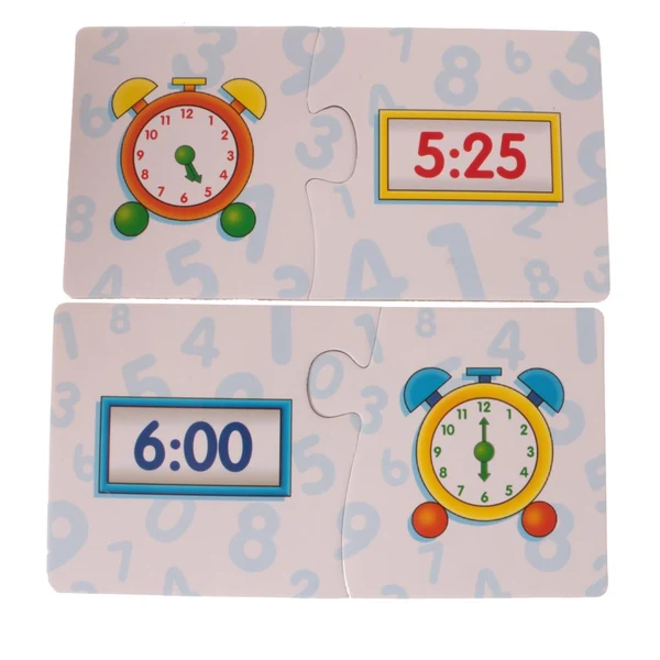 Optimized Maxbell 30 Sets Cognitive Card Puzzles Match Time Jigsaw Kids Educational Preschool Toys Outstanding