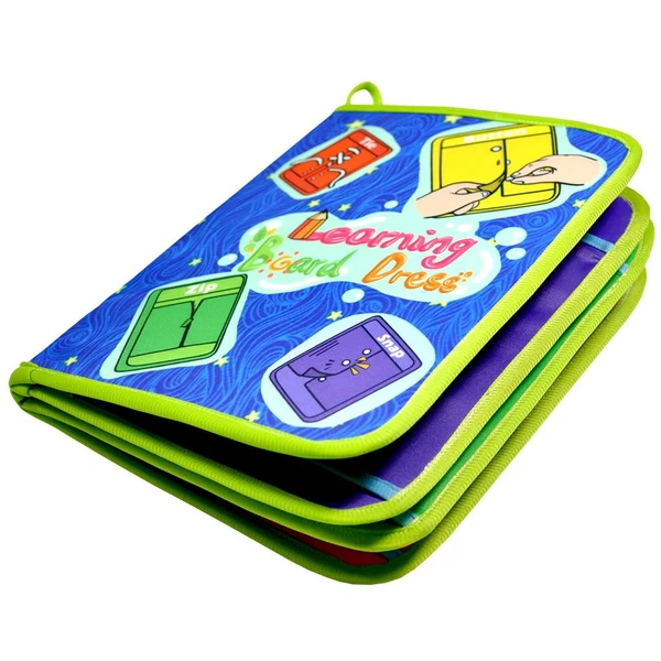 Sophisticated Maxbell Baby Kids Intelligence Development Cloth Cognize Book Educational Toy Button Original Design