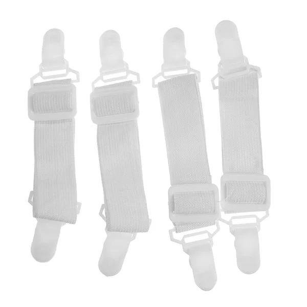 Verified Maxbell 16 x Sheet Band Straps Suspenders White Adjustable Bed Corner Holder Elastic Original