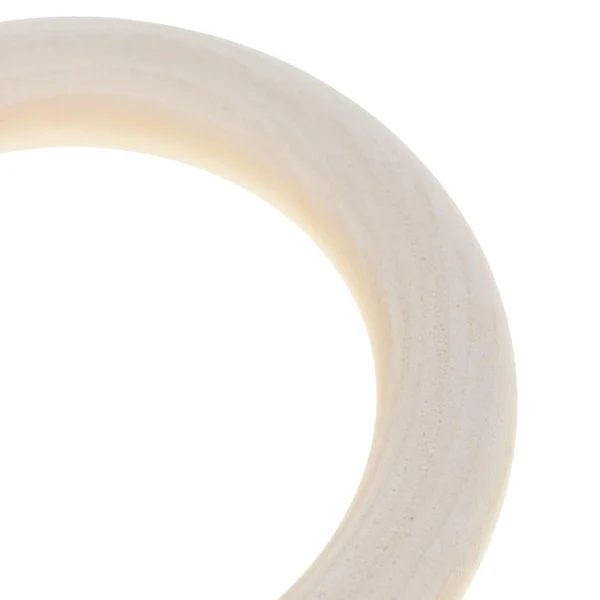 Prestigious Maxbell 20pcs Beech Wooden Ring Baby Teether Teething Accessories Eco-friendly Unfinished Wood Craft DIY Toys 2.55inch 65mm Dependable