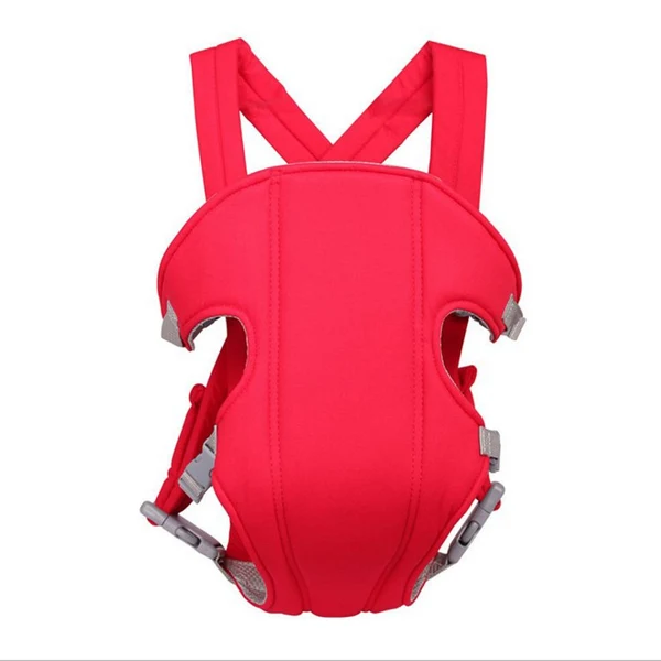High-Grade Maxbell Maxbell Baby Infant Carrier Backpack Mom Front Carrying Bag V-Shape Straps Bag Baby Travel Accessories Red Efficient