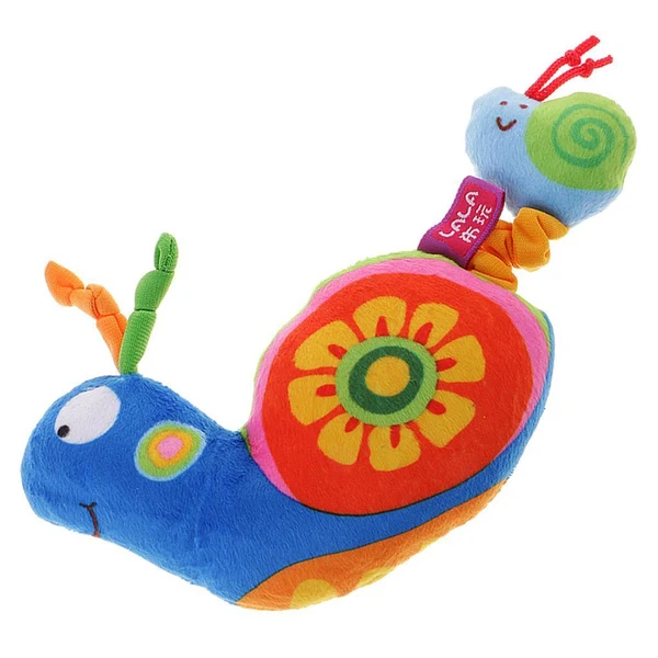 Safe Maxbell Stuffed Plush Animal Kid Toy Baby Cloth Doll Early Development Toy Snail Xmas Gift Authentic