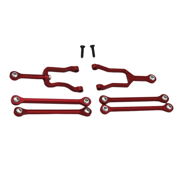 Classic Maxbell 6Pcs Servo Rod Pull Linkages for Mini-Z Jimny 4x4 1 18 RC Car Accessories Red Effective