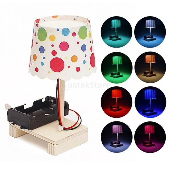 Genuine Maxbell DIY Wooden Science Kits Kids Science Experiment Toys Swing Lightweight