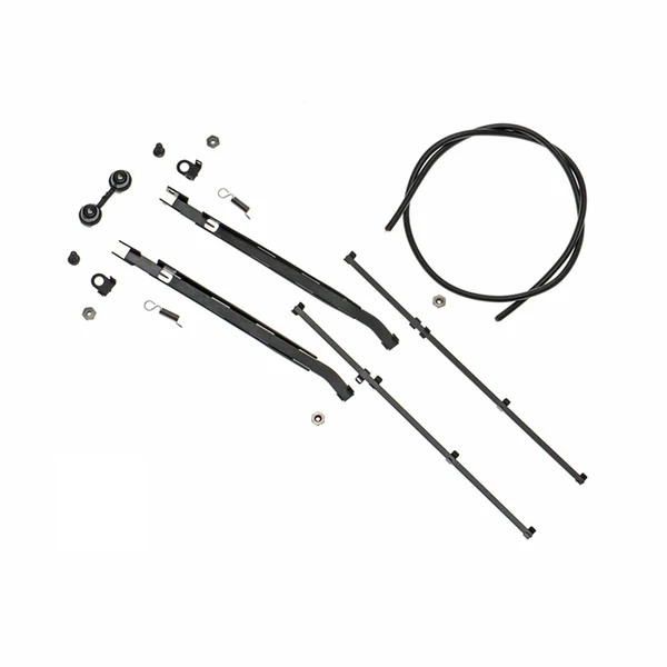 Flexible Maxbell Windscreen Windshield Wiper for Axial SCX6 1 6 Scale RC Crawler Car Accs Black Specialty