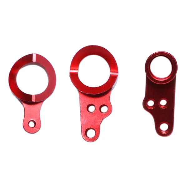 Smooth Maxbell RC Car Metal Steering Clutch Rocker Arm Set for Wltoys 144001 RC Car Red Advanced