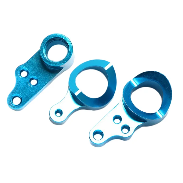 Reusable Maxbell RC Car Metal Steering Clutch Rocker Arm Set for Wltoys 144001 RC Car Blue Practical