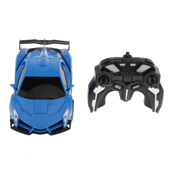 Verified Maxbell Kids Toys er RC Robot Toy Model Car Remote Control Car Gift Blue Smooth