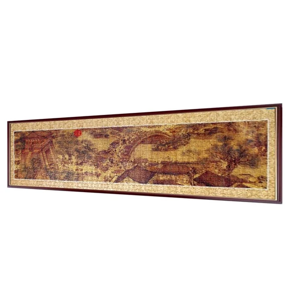 Exclusive Maxbell 1000 Pieces Jigsaw Puzzles Riverside Scene at Qingming Festival 98x34cm Innovative