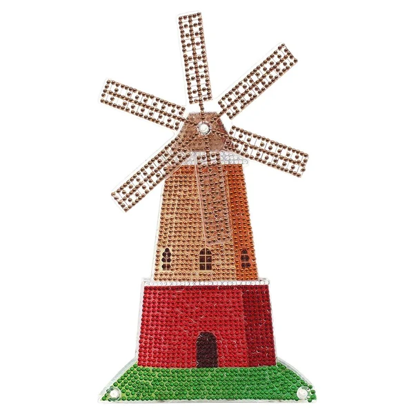 Clean Maxbell Ornaments Painting by Numbers Kit Diamond Painting Decorations Home Decor Windmill Safe
