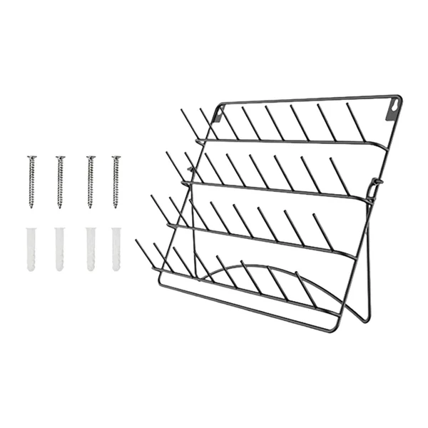 Secure Maxbell Wall Mount Thread Holder 32 Spool Sewing Thread Rack with Hanging Tools Responsible