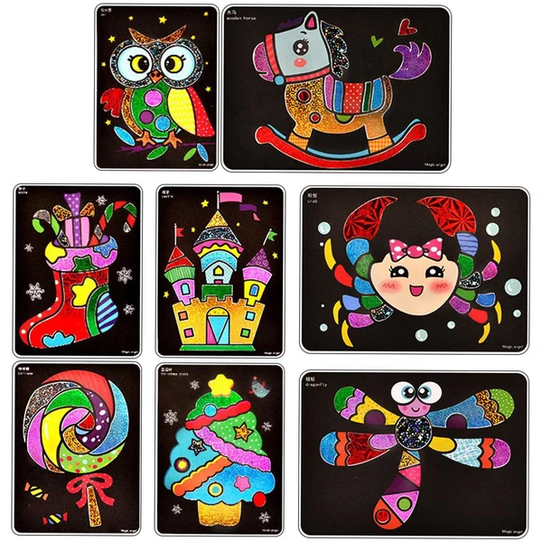 Reliable Maxbell Art Craft Transfer Cartoon Paint Creative Learning Drawing Colorful Clean