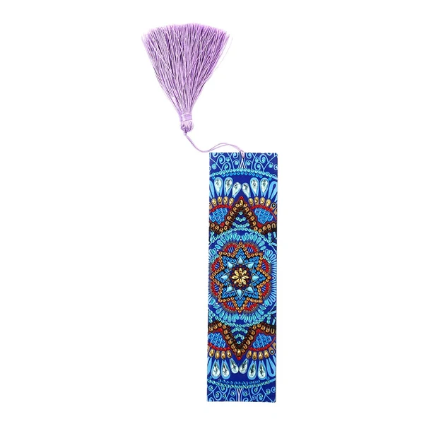 Breathable Maxbell 5D Beaded Painting Bookmarks Floral Diamond Painting Bookmark Kit for Gifts C Fine