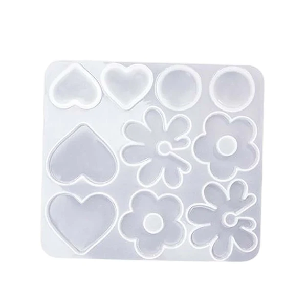 Fine Maxbell Silicone Casting Irregular Flexible Craft Tool for DIY Jewelry Making Crafts Style D Elegant