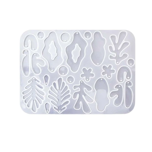 Reusable Maxbell Silicone Casting Irregular Flexible Craft Tool for DIY Jewelry Making Crafts Style B Crafted