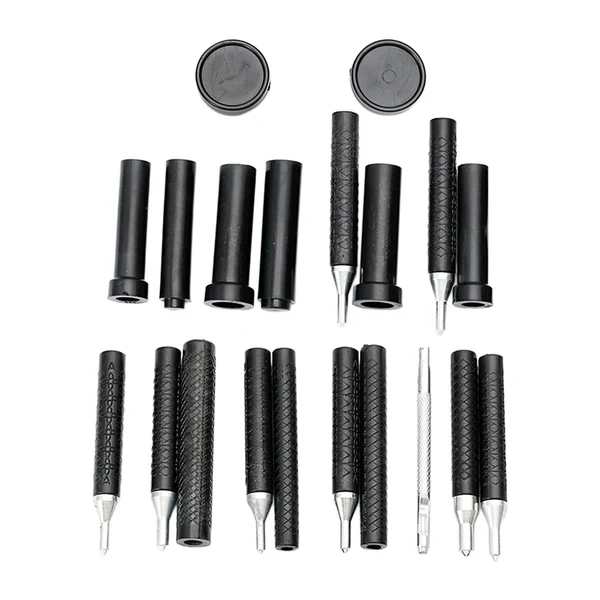 Sophisticated Maxbell DIY Leather Craft Tool for Punch Hole and Install Rivet Button Heavy Duty Elegant