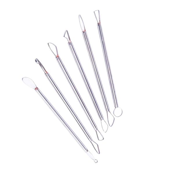 World-Class Maxbell Polymer Clay Sculpting Tools Set Bulk Professional Pottery Ribbon Sculpting 6Pcs Clean