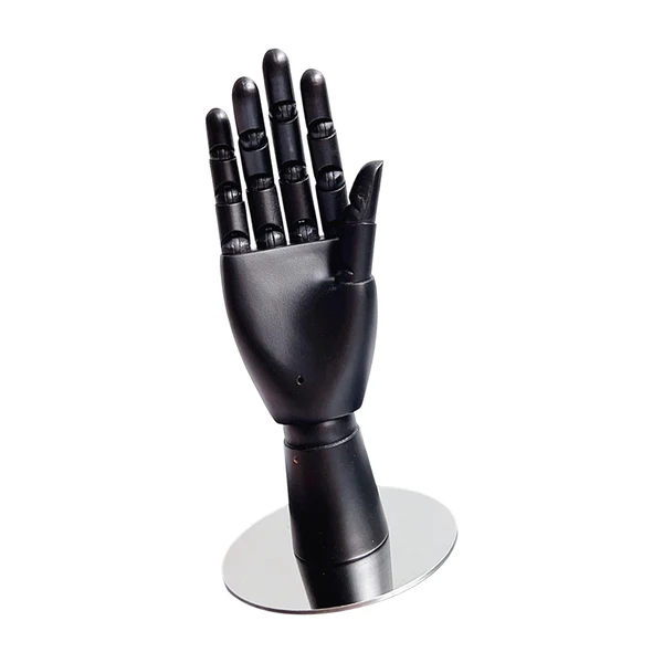 Exceptional Maxbell Mannequin Hand Moveable for Sketching Jewelry Display Home Office Decoration Black Functional