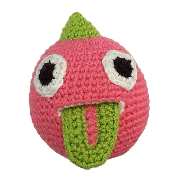 User-Friendly Maxbell DIY Tomato Doll Crochet Kit for Beginners Hand Knitting Stuffed Toy Handmade Reusable
