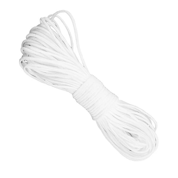 Exceptional Maxbell Elastic Cord Waist Band White Trimming Sewing Dressmaking 3mm Safe