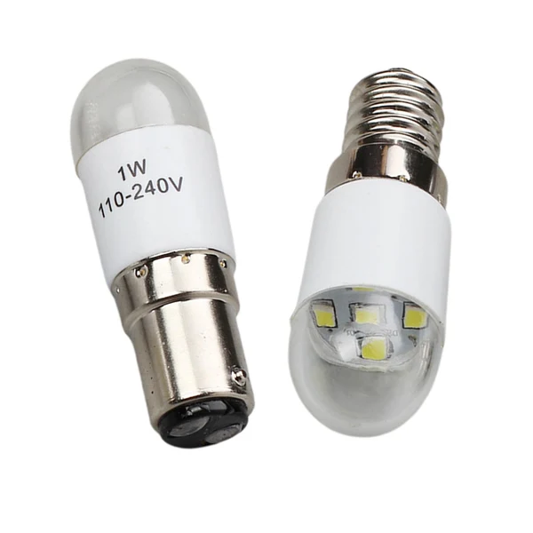 Fine Crafted Maxbell 2Pcs Universal Sewing Machine LED Light Bulb E14 BA15D Screw in Type 220V High-Performance