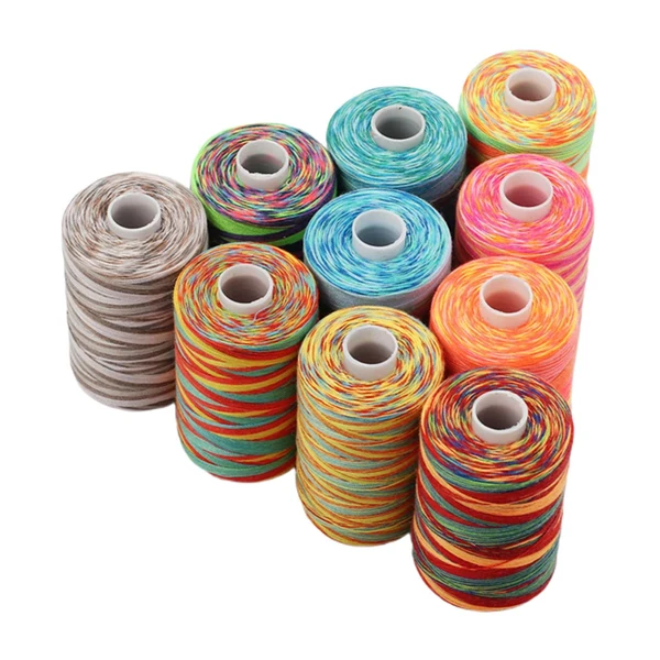 Contemporary Maxbell 10x Sewing Thread Spool Sewing Thread for Overlock Stitching Hand Knitting Dependable