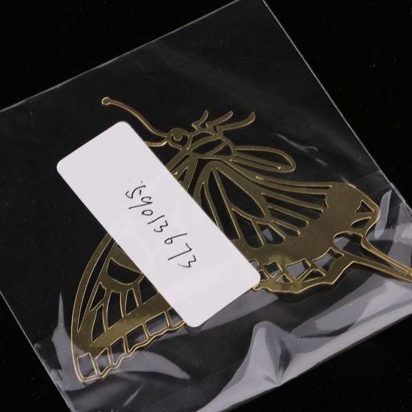 Lightweight Maxbell Metal Butterfly Shape Hollow Book Mark Clip Office School Supplies Gold Trusted