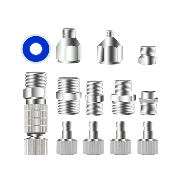 Classic Maxbell 13 Pieces Airbrush Adaptor Set Durable Airbrush Disconnect Fitting Connector Smart