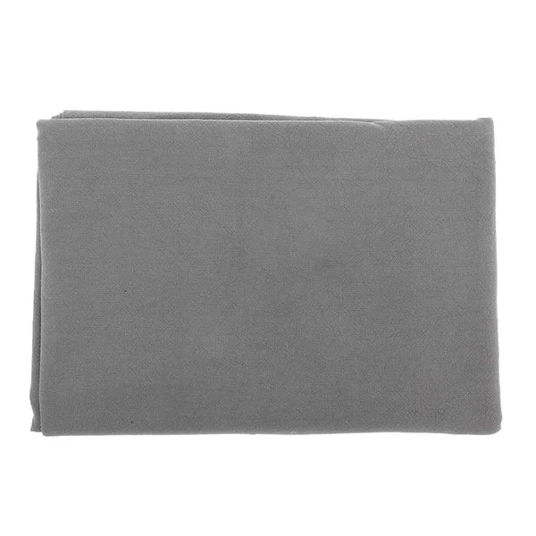 Eco-Friendly Maxbell 2 Meters Dyed Cotton Fabrics Quilt Cloths for Sewing Crafting DIY Gray Solid