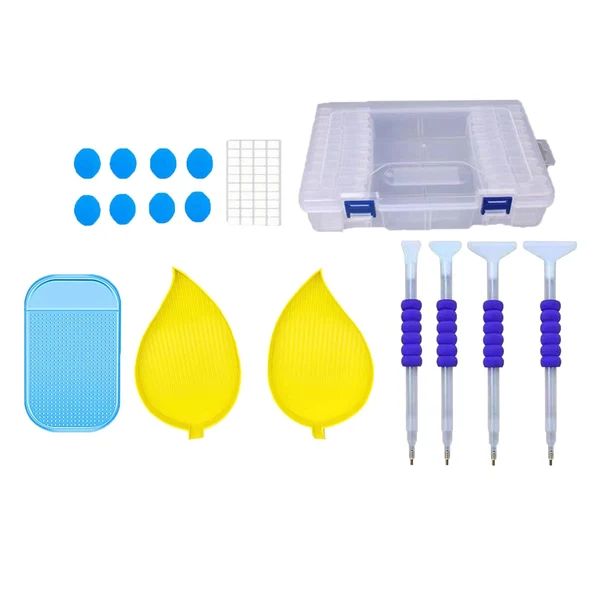 Optimized Maxbell Diamond Painting Tools Kit Diamond Stitch Pen Diamond Embroidery Box Sticker Efficient