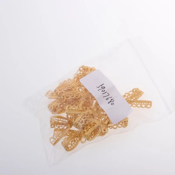 Fine Maxbell 10pcs alloy bowknot jewelry making findings charms DIY crafts gold Original Design