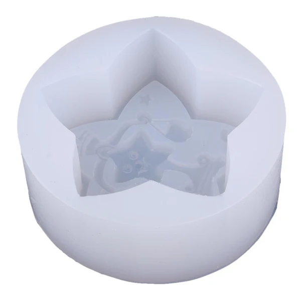 Unique Maxbell Food Grade Silicone Zodiac Sign Mold for Cake Decor Resin Craft Libra Solid