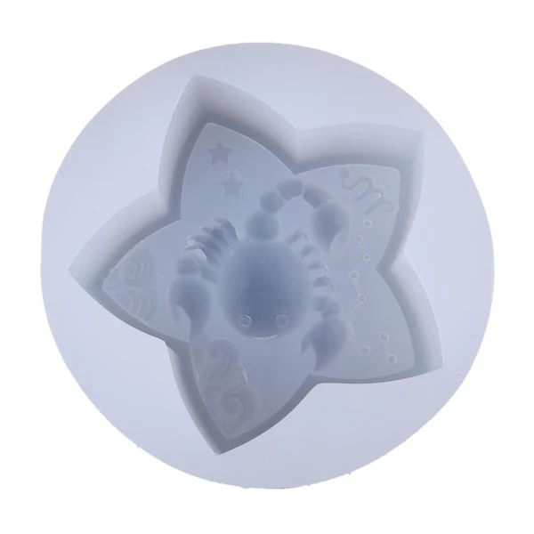 Solid Maxbell Food Grade Silicone Zodiac Sign Mold for Cake Decor Resin Craft scorpio Relaxed