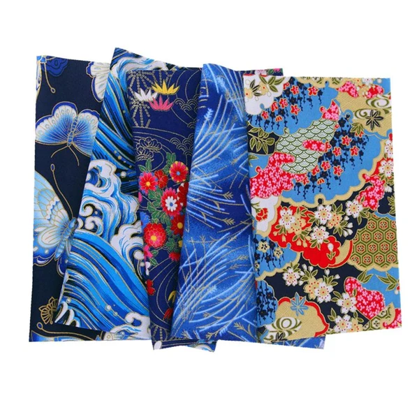 Easy-to-Use Maxbell 5pcs 20x25cm Colorful Cotton Patchwork Sewing Quilt Fabrics Bundle D 20X25CM Effective