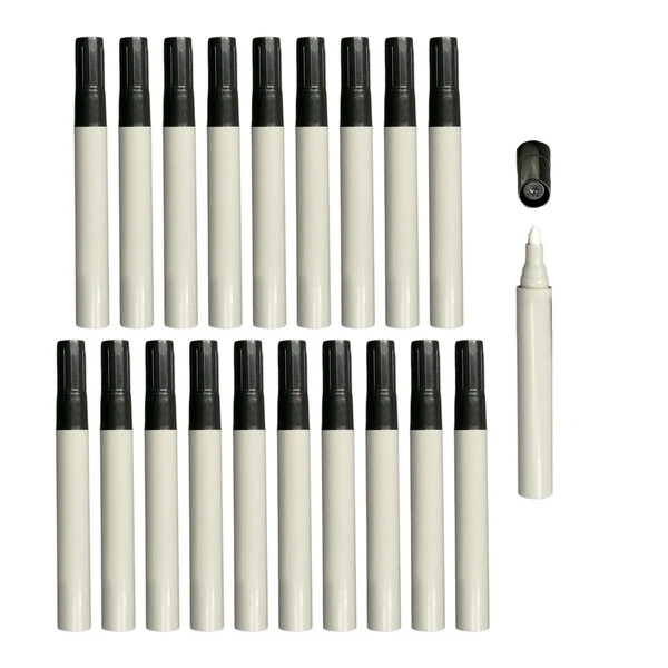 Versatile Maxbell 10Pcs Empty Whiteboard Pen Blank Paint Whiteboard Pen Barrels Tube Marker Grey Rod Round Head Casual