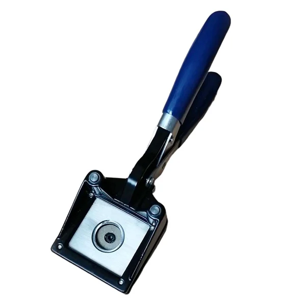 Efficient Maxbell Handheld ID Photo Picture Punch Cutter Round Cutting Tools 15mm Relaxed