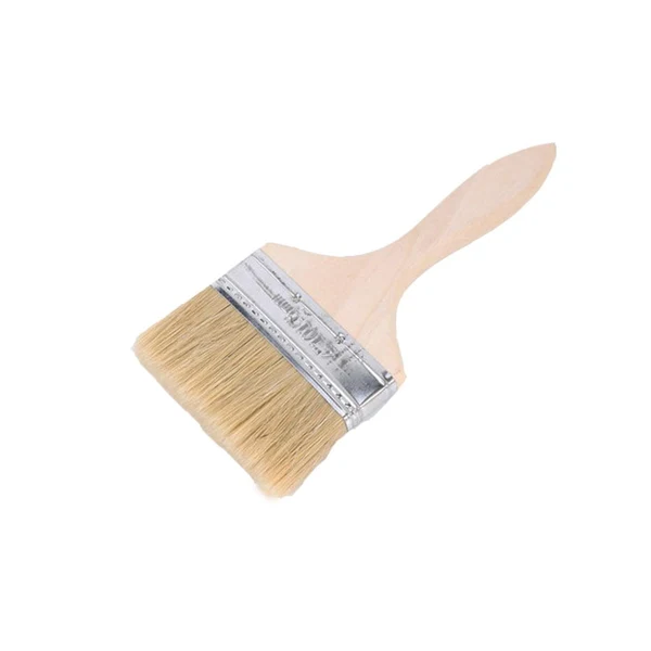 High-Quality Maxbell Soft Hair Painting Supplies Brush Bristle DIY Touch up Tools NEW 4in Beige Luxury